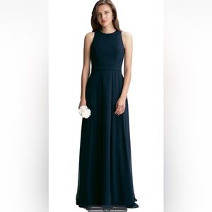 NWT Bill Levkoff Navy Bridesmaid Dress
